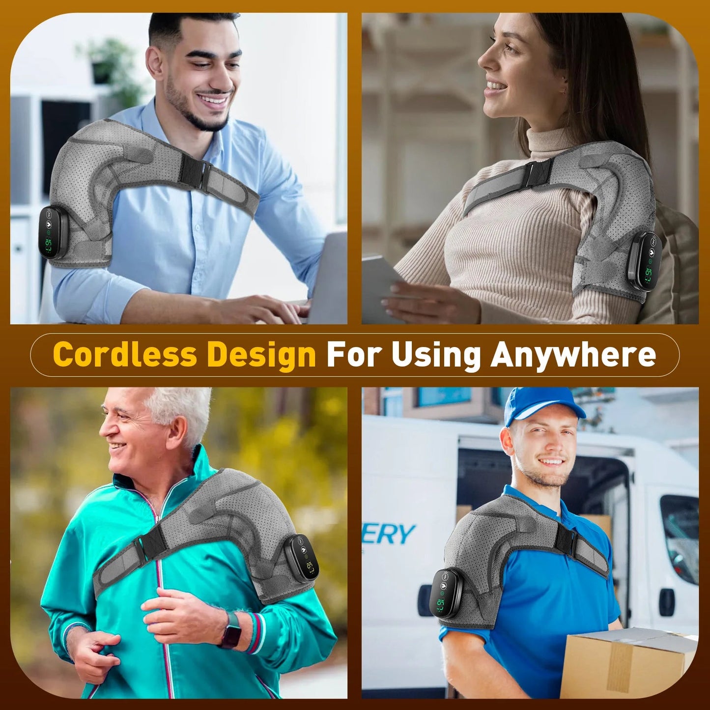 Heating Shoulder Brace Wrap